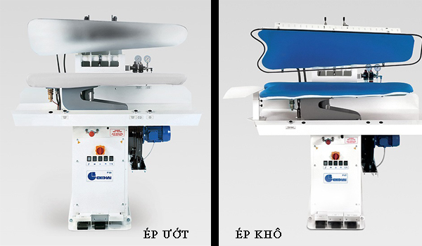 Khác biệt giữa máy là ép khô và ép ướt