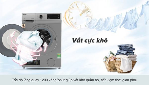 máy giặt công nghệ mới