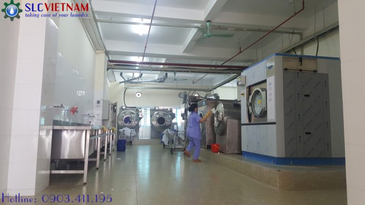 Hệ thống thiết bị giặt là cho bệnh viện