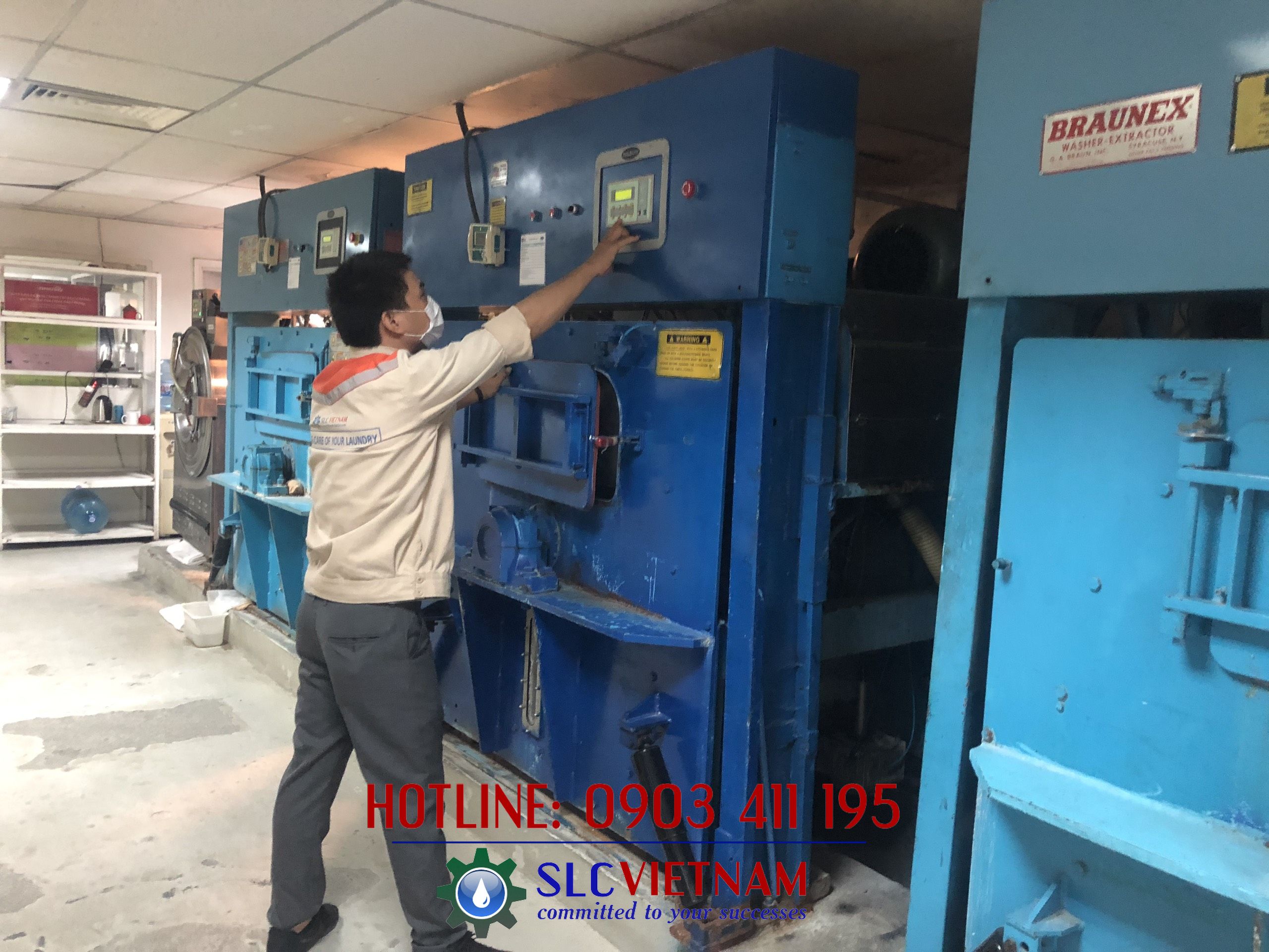 Sửa chữa máy giặt vắt công nghiệp Slc Việt Nam 